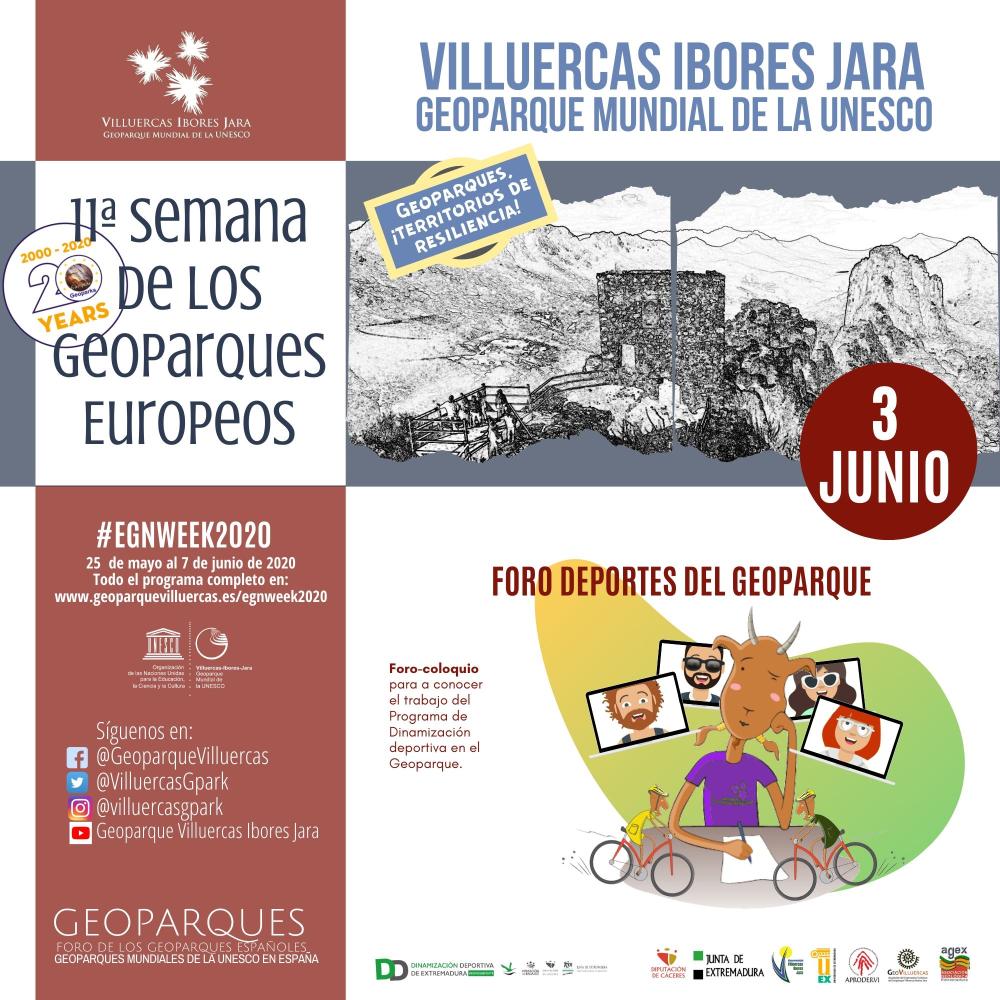 Imagen Foro deportes del Geoparque.